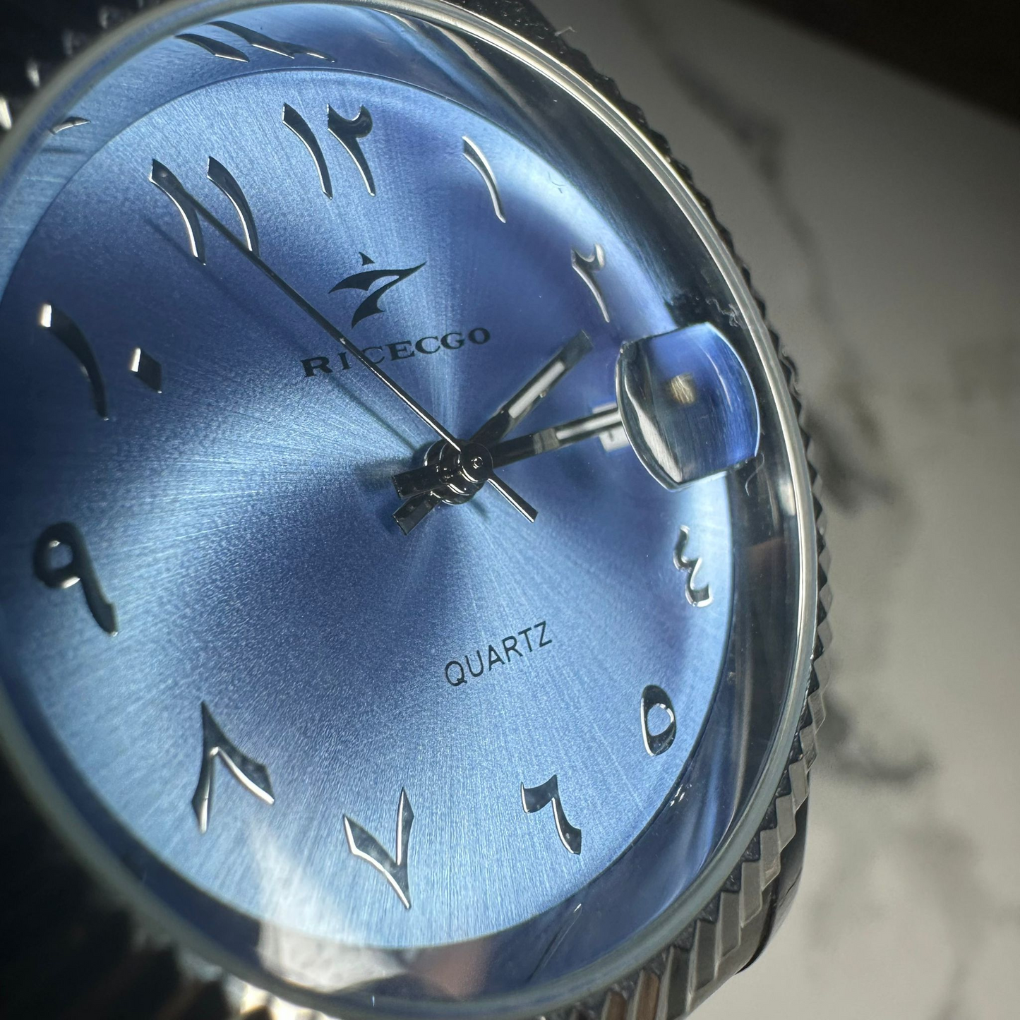 Samarra Hellblau & Schwarz